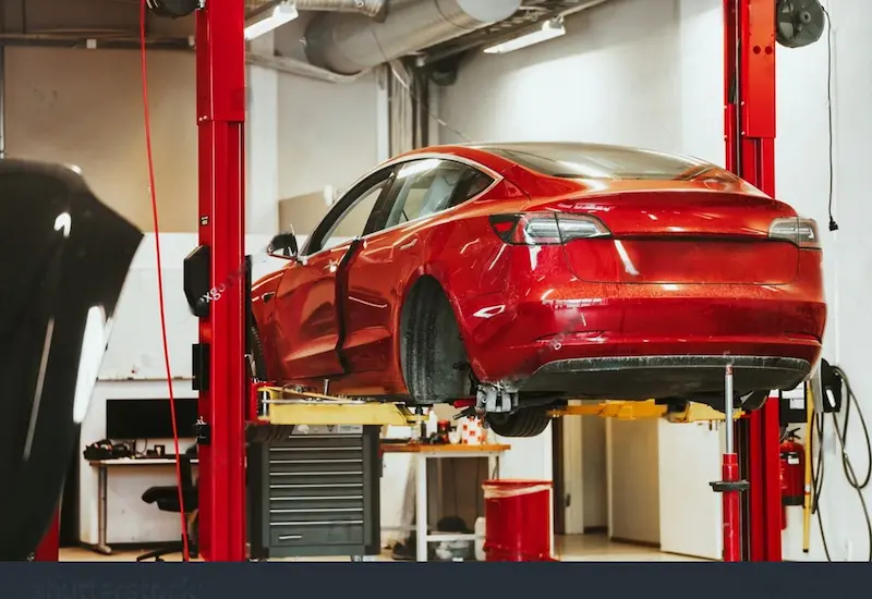 tesla repair dubai