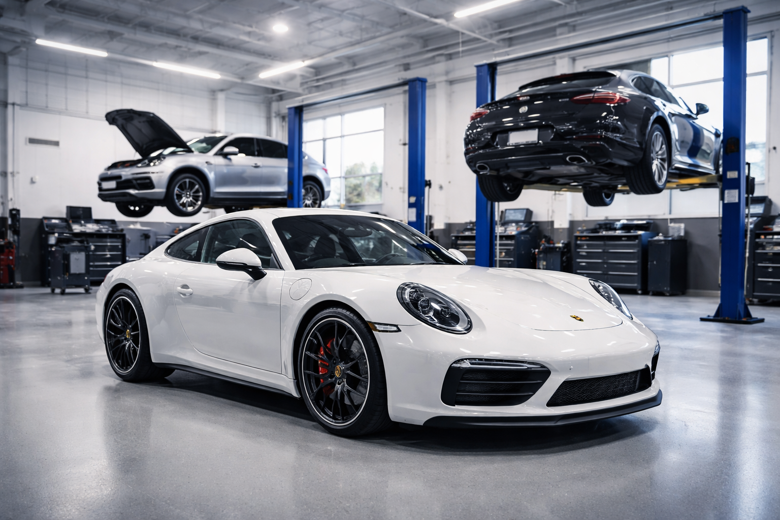 Porsche service Dubai