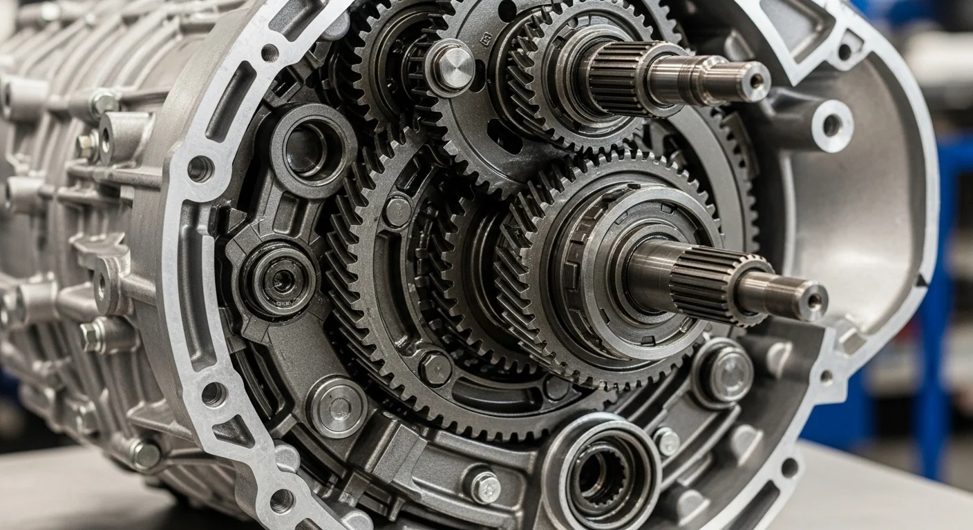 Professional mechanic performing Car Transmission Repair in Dubai workshop