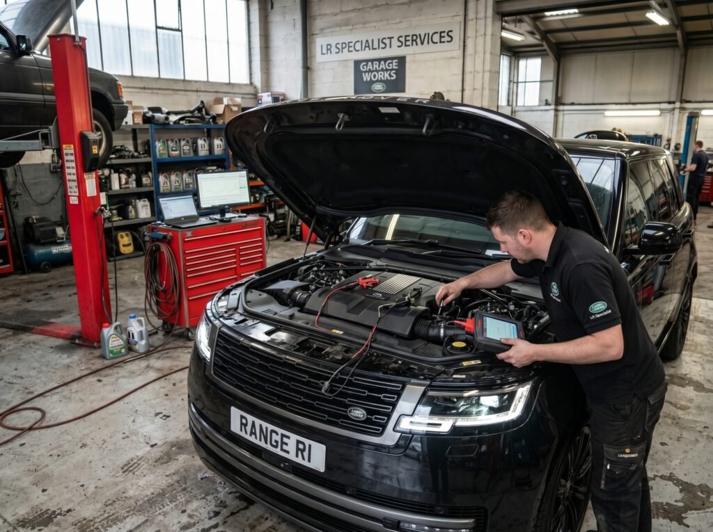 Range Rover Engine Repair in Dubai at NextGen Auto Garage