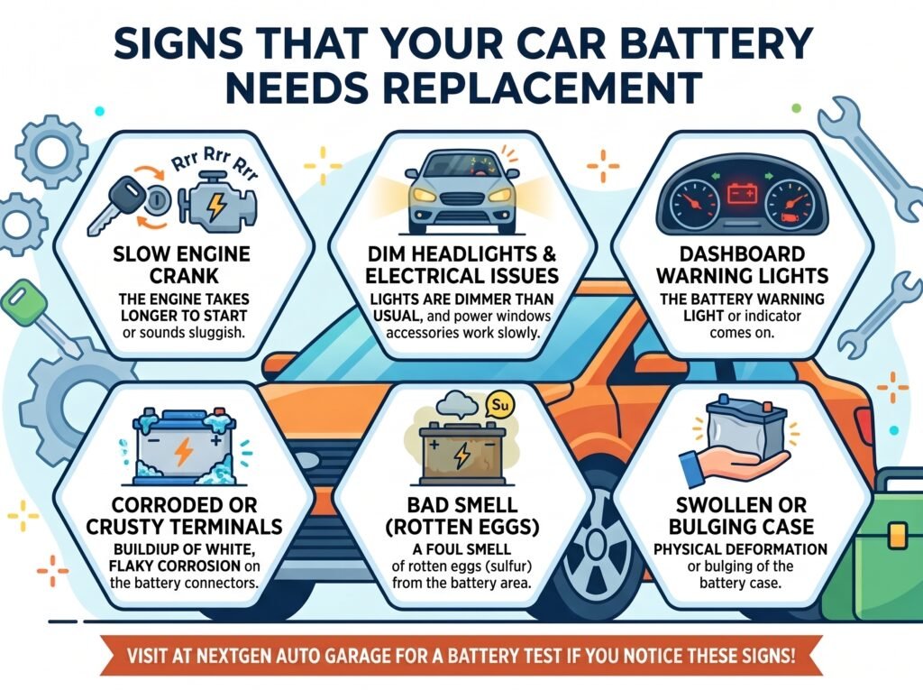 Signs That Your Car Battery Needs Replacement
